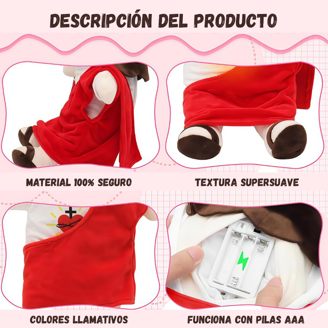 Muñeco de Jesús con Sonido y Luz